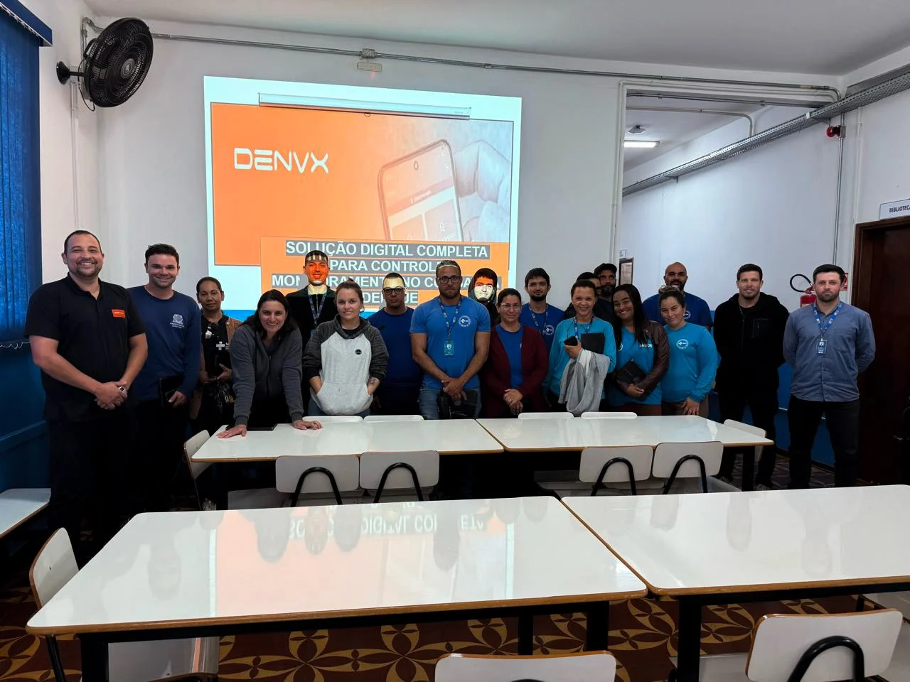 Treinamento com a equipe de Ouro Fino